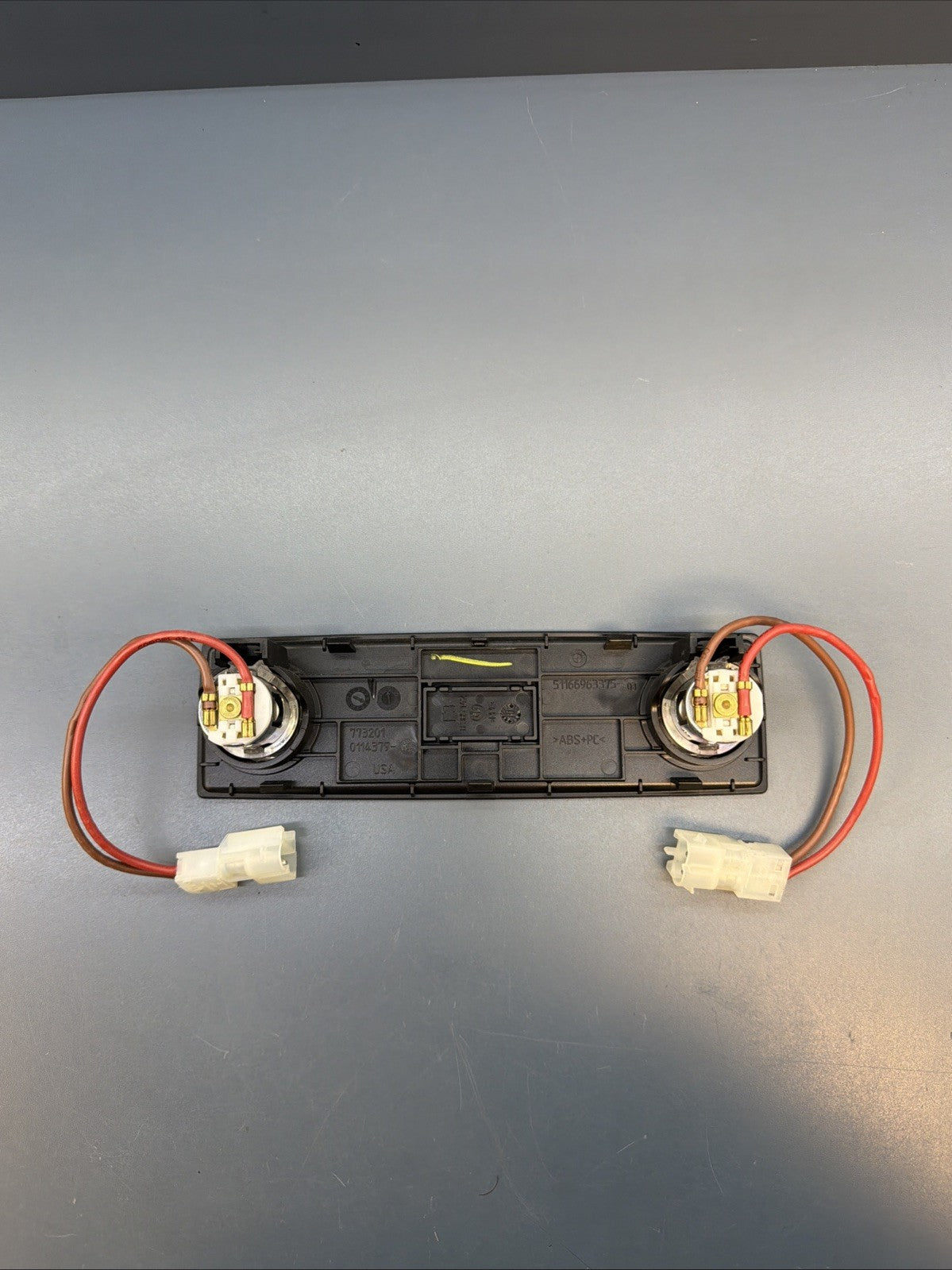 07-14 BMW E70 E71 Rear Center Console Input Insert Charger Socket 6963375 OEM
