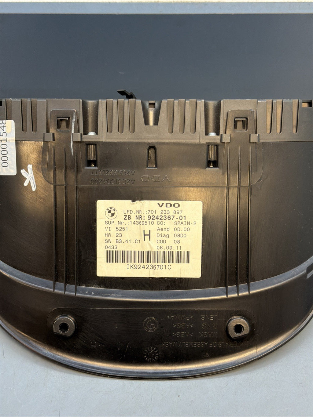 BMW 2006-2012 E90 3 SERIES SPEEDOMETER INSTRUMENT GAUGE CLUSTER MPH 9242367 166K