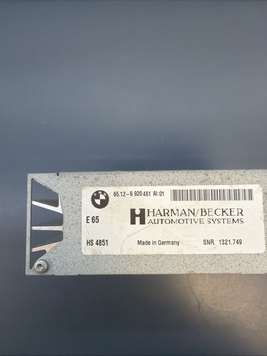 2004-2010 BMW 525i 528i 530i 535i Amp Amplifier HIFI OEM 6920461