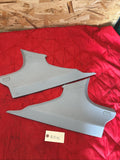 06-11 BMW E90 328xi Rear C Pillar Cover Trim Left & Right 7058342 7058343 GREY
