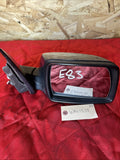 04-10 E83 BMW X3 PASSENGER SIDE RH POWERED DOOR MIRROR E1010790 MYSTIC BLUE