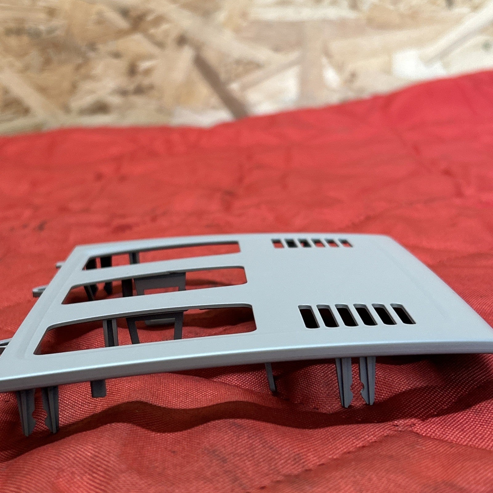 06-11 BMW E90 3 SERIES SUN ROOF CONTROL TRIM PANEL OVERLAY GREY 1040068