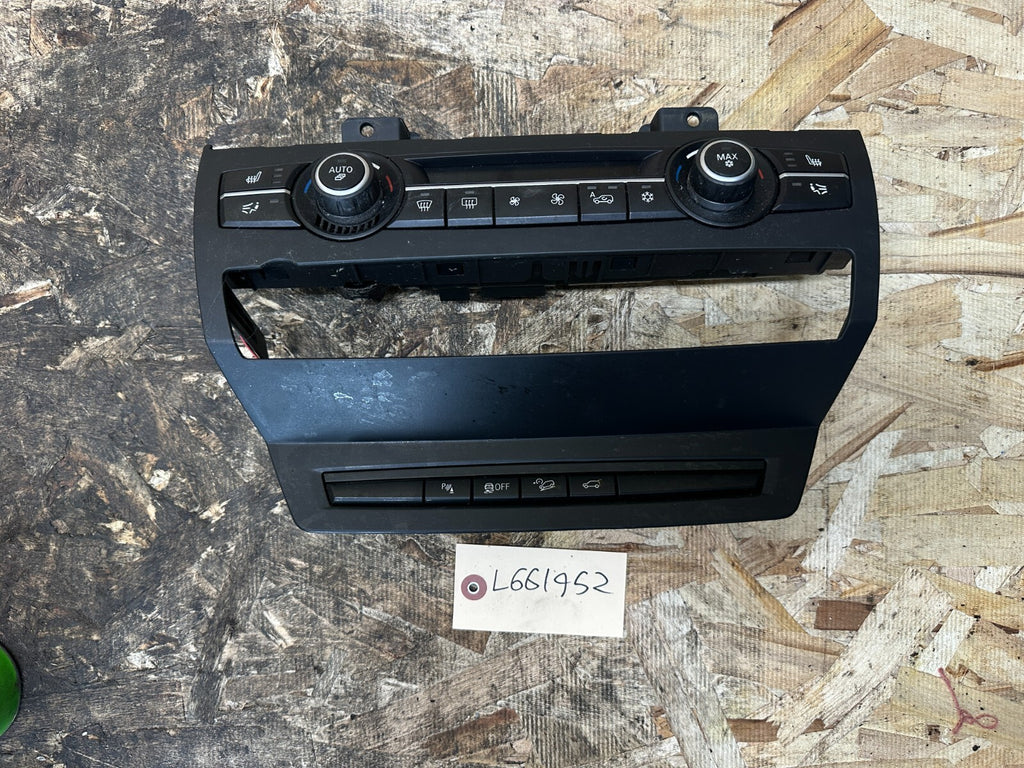 BMW 2007-2014 E70 X5 AC CLIMATE CONTROL MODULE+HILL DESCENT OEM 9234335