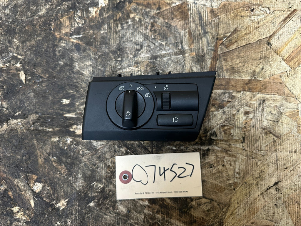 BMW 2006-2010 E83 LCI X3 FRONT HEADLIGHT DIMMER SWITCH BLACK OEM 3420294