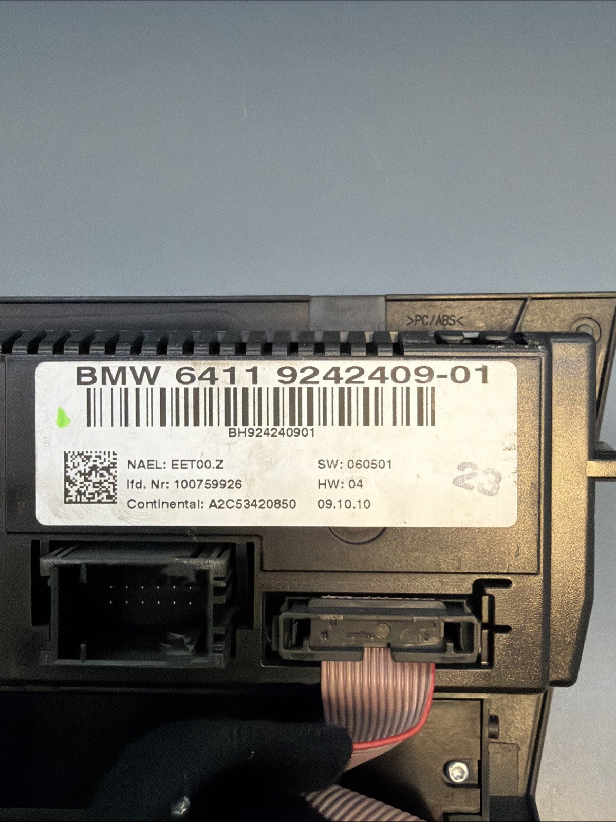 BMW X1 E84 E90 E91 E92 Climate Control Panel A/C Air Condition Module 9242409