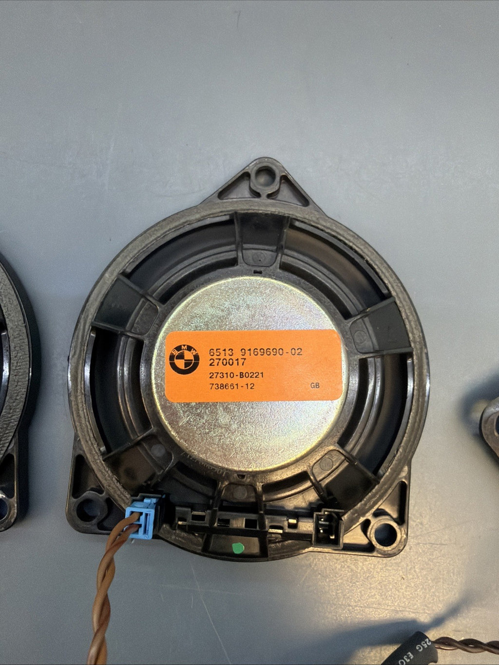 2011 - 2016 BMW 535I OEM SPEAKER W/ TWEETER SET (2) 65139169690