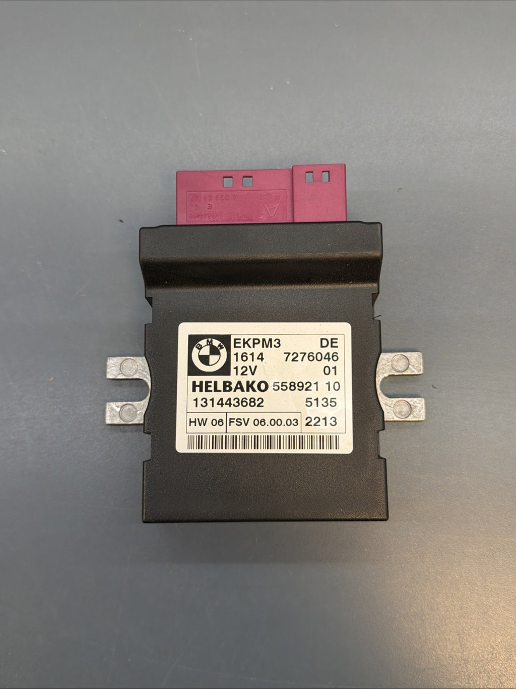 06-14 BMW E90 E92 E91 E88 E70 E71 E84 E89 Fuel Pump Control Module 7209286 EKPM3