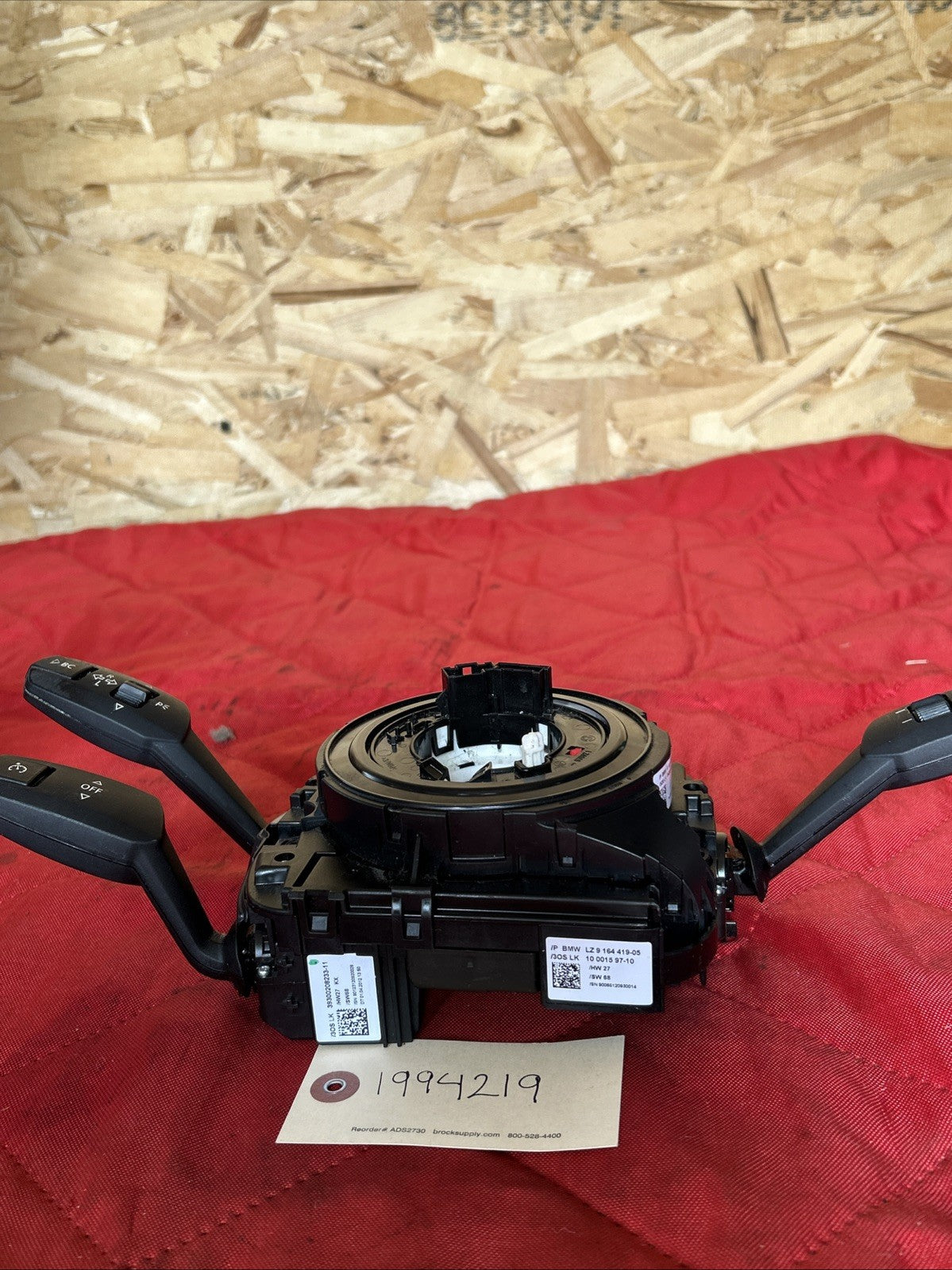 2007-2013 BMW X5 E70 Turn Signal Wiper Column Switch 9164419 OEM Used
