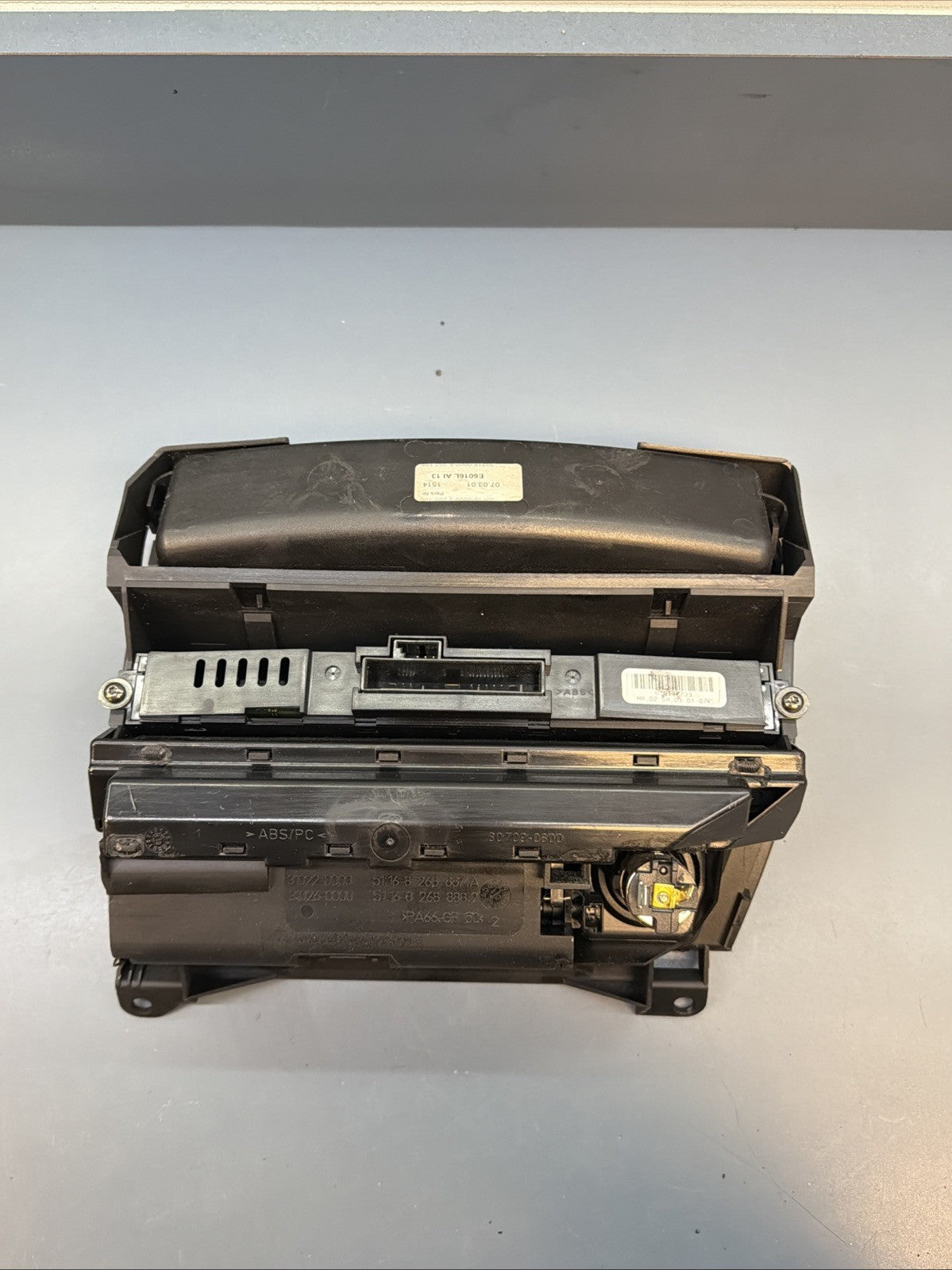 99-06 BMW E46 M3 Front Center Console Storage Tray Lid Trim 8268887 / 8268888
