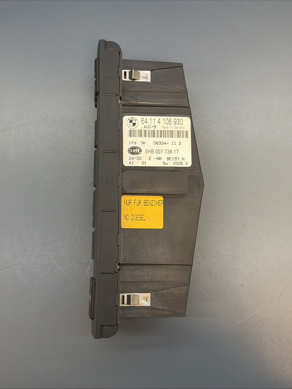00-06 BMW E46 3 SERIES CLIMATE TEMPERATURE CONTROL UNIT A/C HEAT OEM 4106930