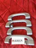 06-11 BMW E90 328I 335I INTERIOR ROOF GRAB HANDLE 7033659 OEM SET OF 4 GREY
