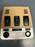 07-08 BMW E90 E91 E92 328i 335i Front Dome Light Sun Roof Switch 9120541 Tan