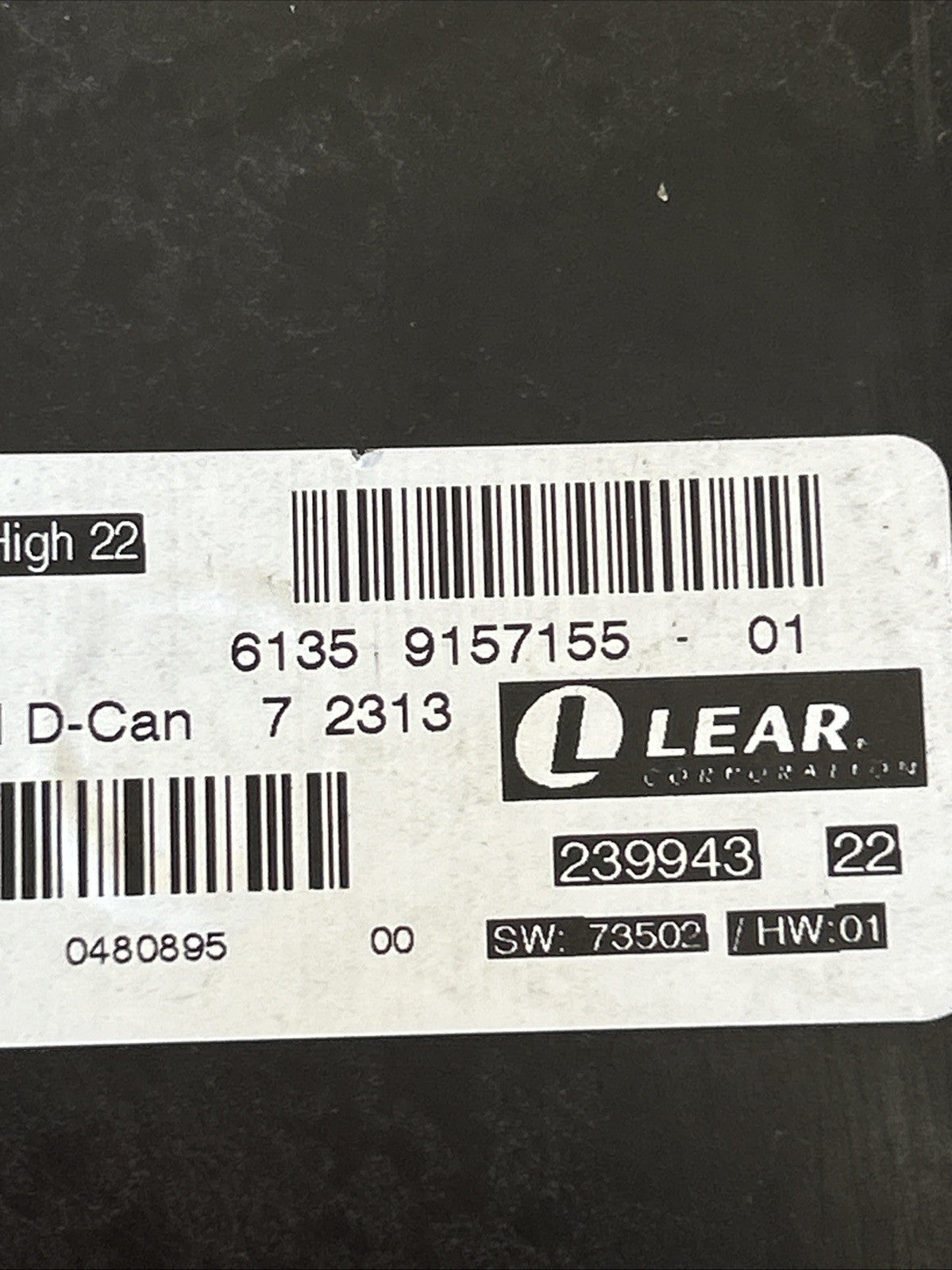 08-10 BMW E60 525 528 530 535 550i BCM Body Gateway Control Module OEM 9157155