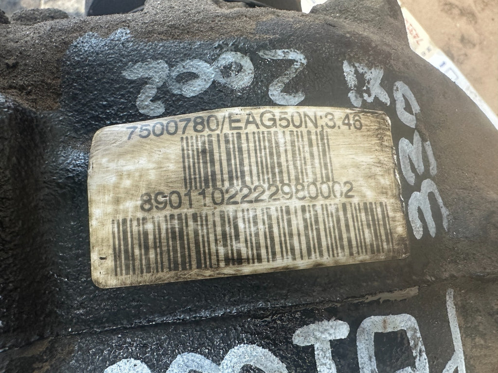 BMW E46 3 SERIES REAR DIFFERENTIAL FINAL 3.46 DRIVE OEM 7500780/1214822