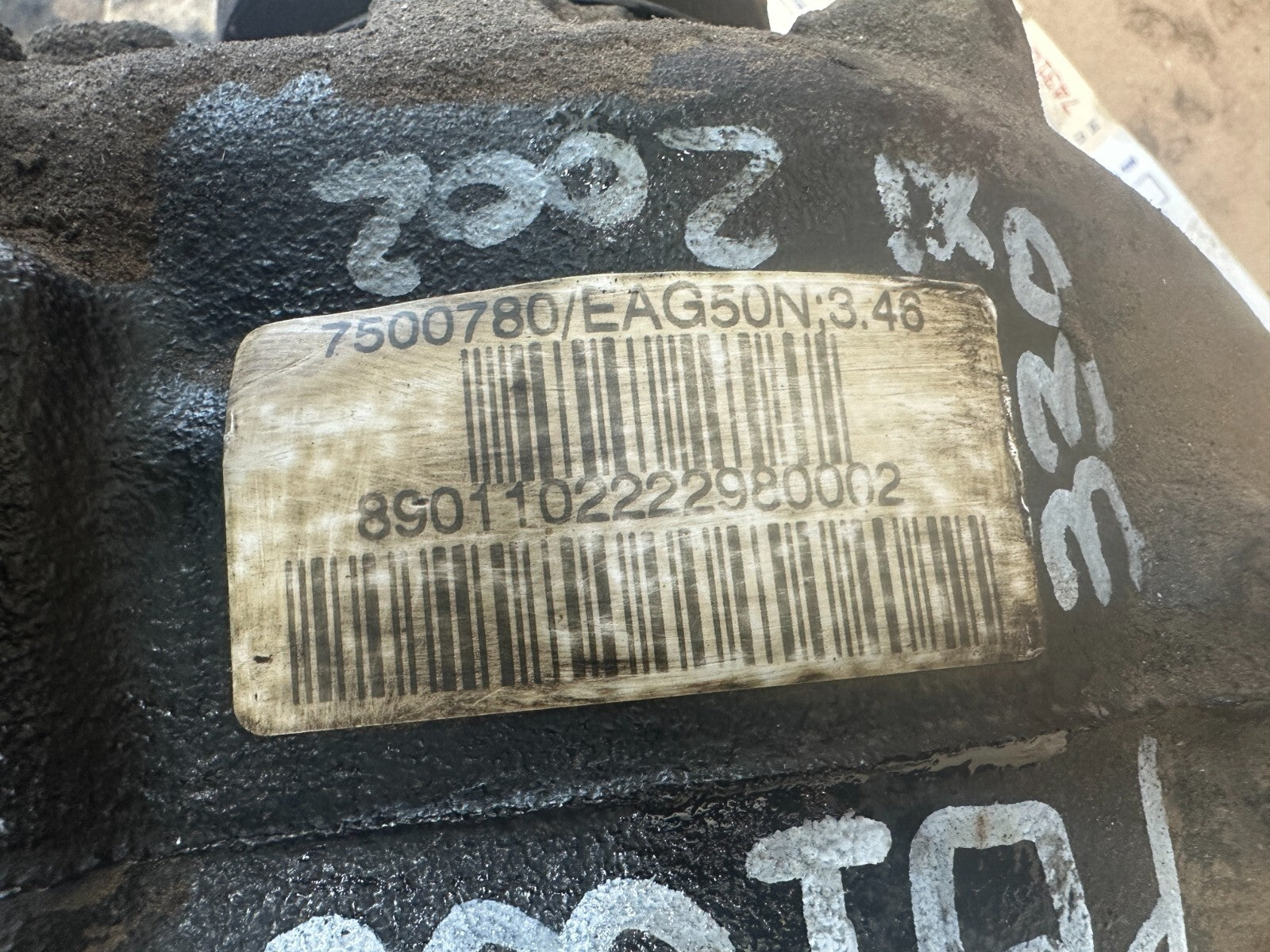BMW E46 3 SERIES REAR DIFFERENTIAL FINAL 3.46 DRIVE OEM 7500780/1214822
