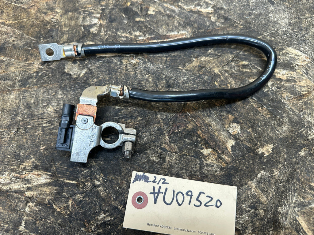 BMW 06-16 1 SERIES Z4 INTELLIGENT NEGATIVE GROUND BATTERY CABLE OEM 7616199