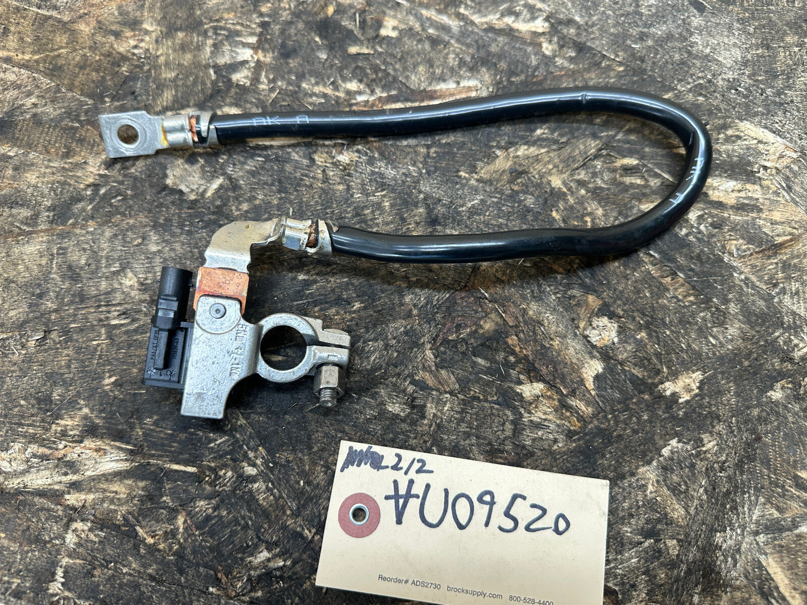 BMW 06-16 1 SERIES Z4 INTELLIGENT NEGATIVE GROUND BATTERY CABLE OEM 7616199