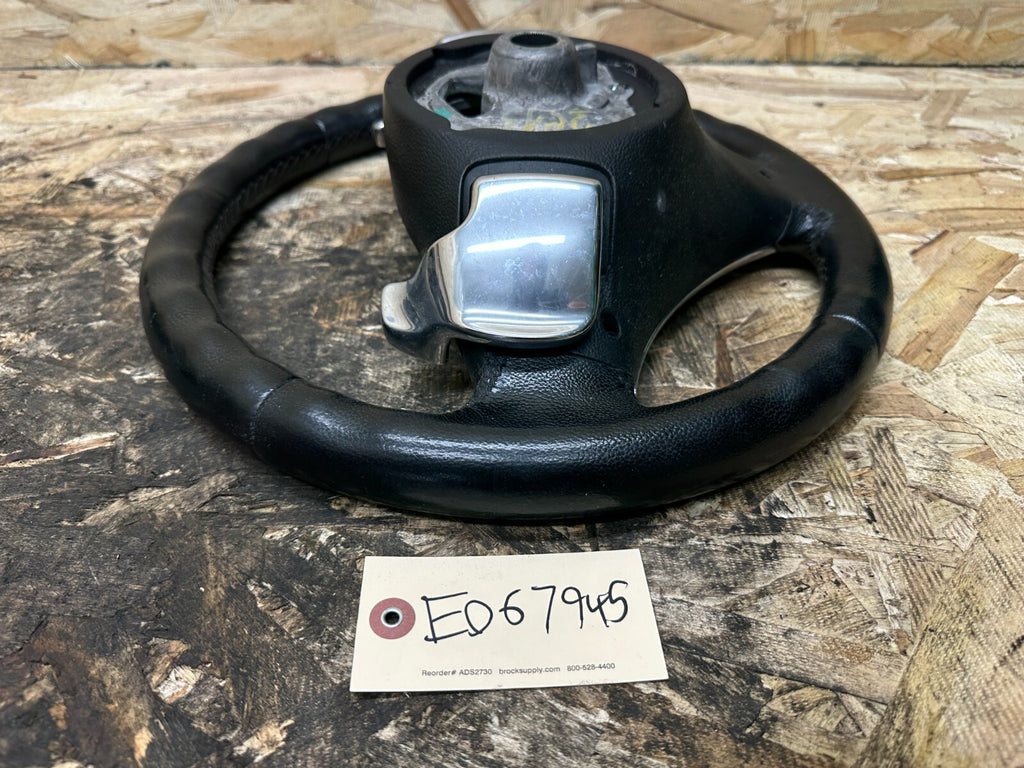 BMW 2006-2013 E90 E92 E9X BLACK LEATHER STEERING WHEEL W PADDLES OEM 6781090