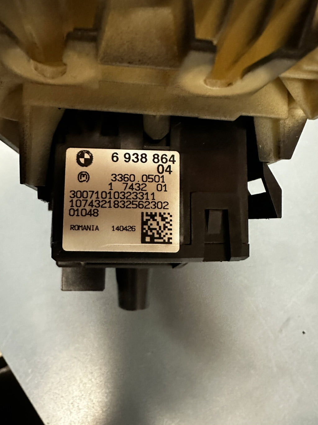 06-11 BMW 325i 328i 330i 335i HEADLIGHT FOG LIGHT CONTROL SWITCH OEM 6938864