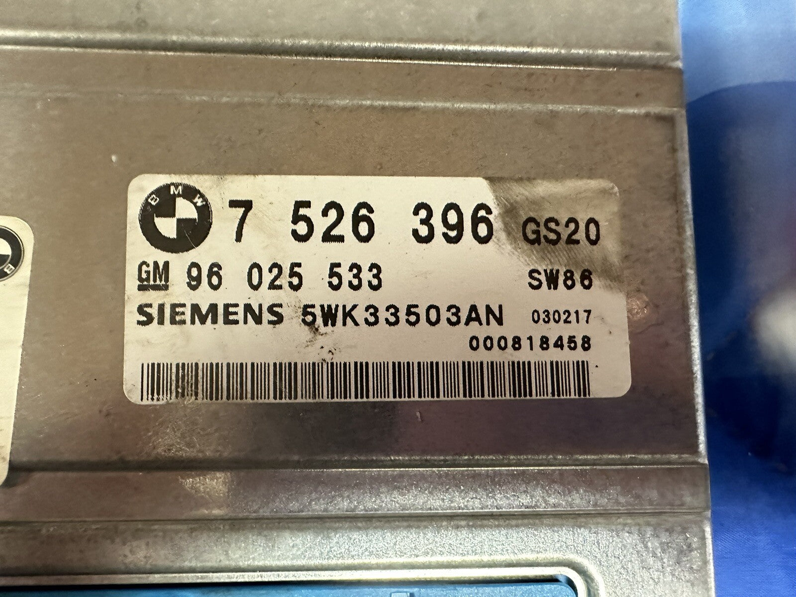 BMW E46 3 SEREIS AUTO TRANSMISSION EGS ECU CONTROL MODULE OEM 7526396