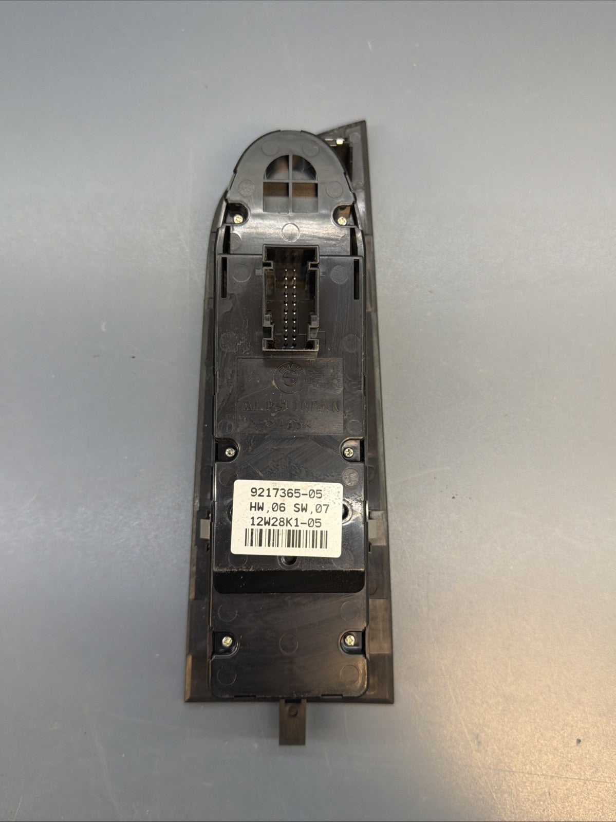 07-13 BMW 328I/335I/M3 FRONT LEFT MASTER SWITCH MIRROR WINDOW 9217365 E93