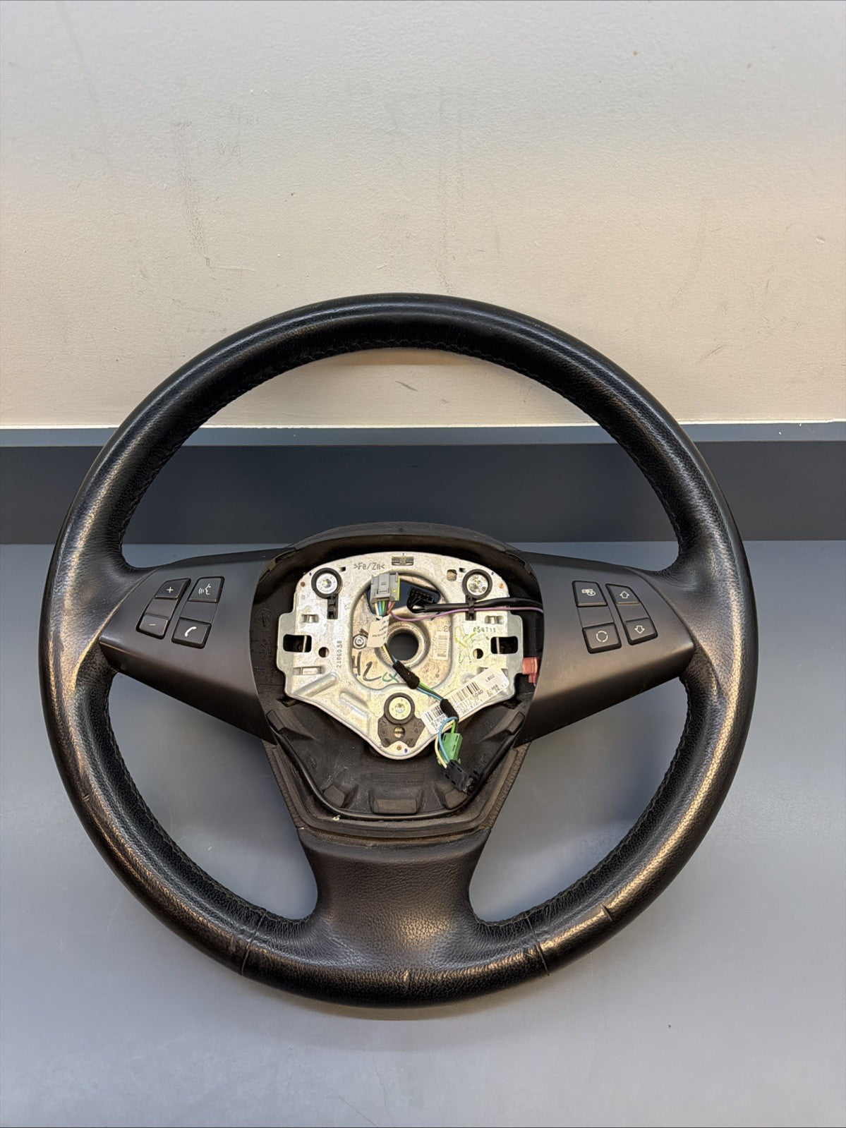 07-13 BMW X5 Xdrive35I E70 Spoke Black Leather Steering Wheel Assy 6789971 OEM