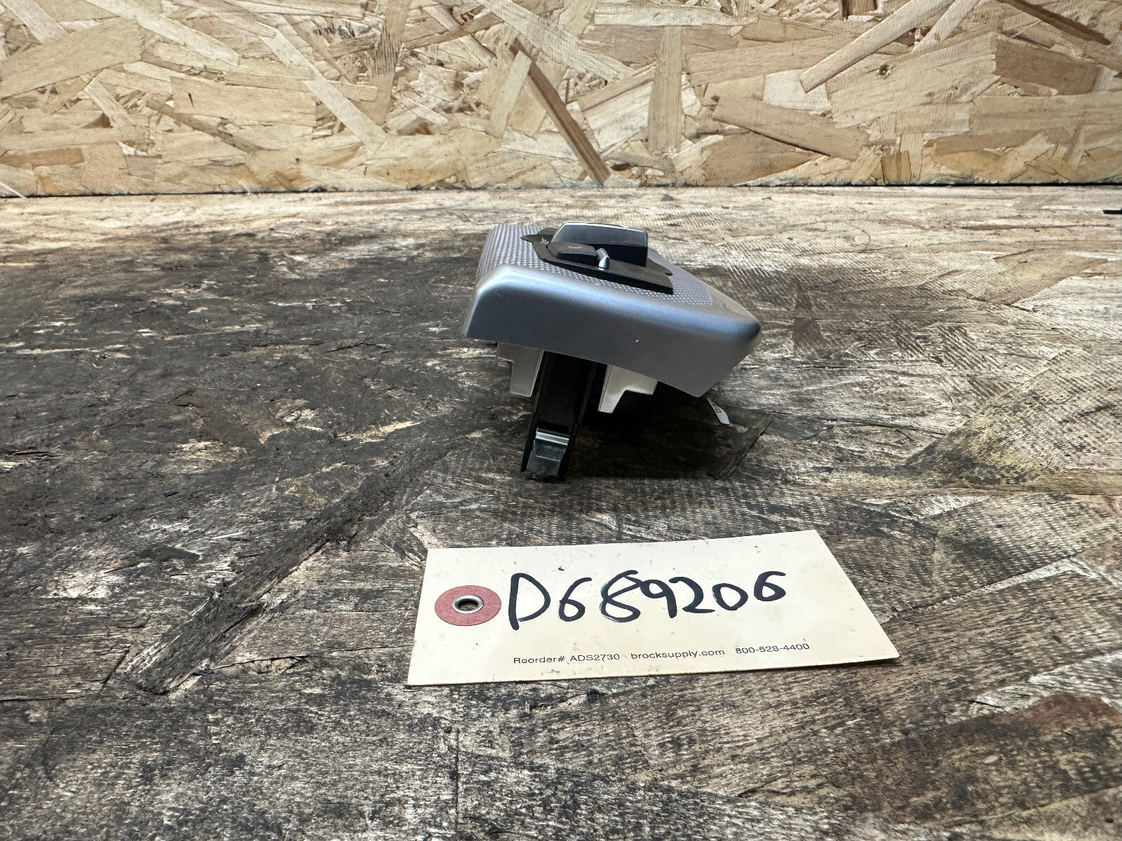 BMW 09-17 F10 5 SERIES ALUMINUM HEXAGON HEADIGHT CONTROL SWITCH OEM 9192745