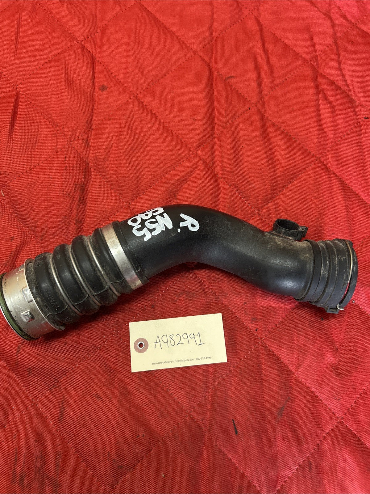 2010-2011 N55 Intake Charge Pipe Turbo Charger to Intercooler BMW 335i 7599293