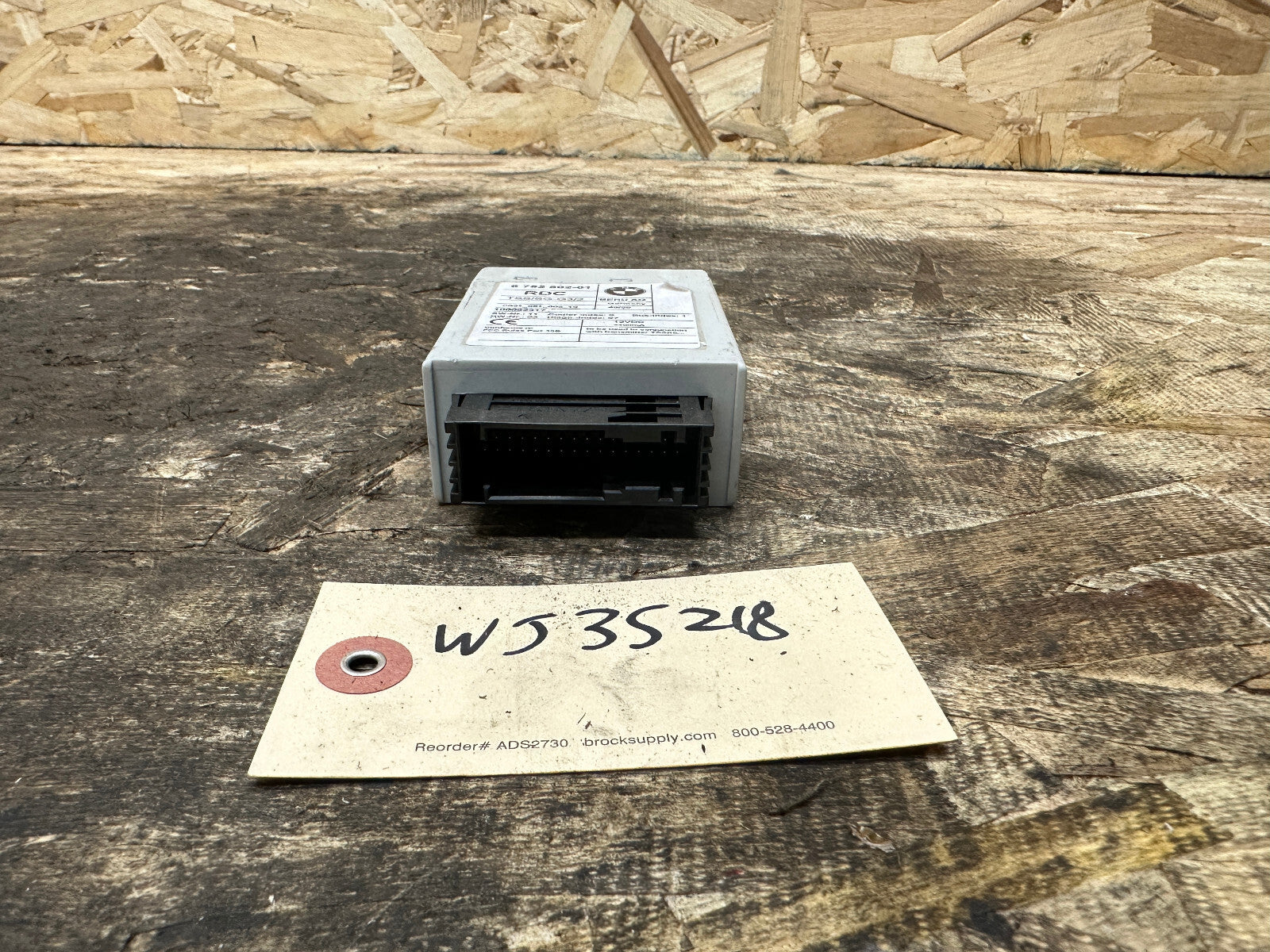 BMW 2003-2010 F83 X3 TIRE PRESSURE CONTROL MODULE TPMS OEM 6782802
