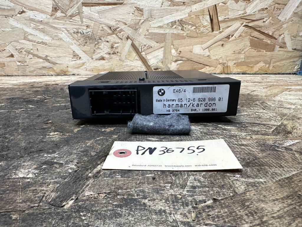 BMW 1999-2005 E46 3 SERIES AUDIO AMPLIFIER HIFI HARMAN KARDON OEM 6920996