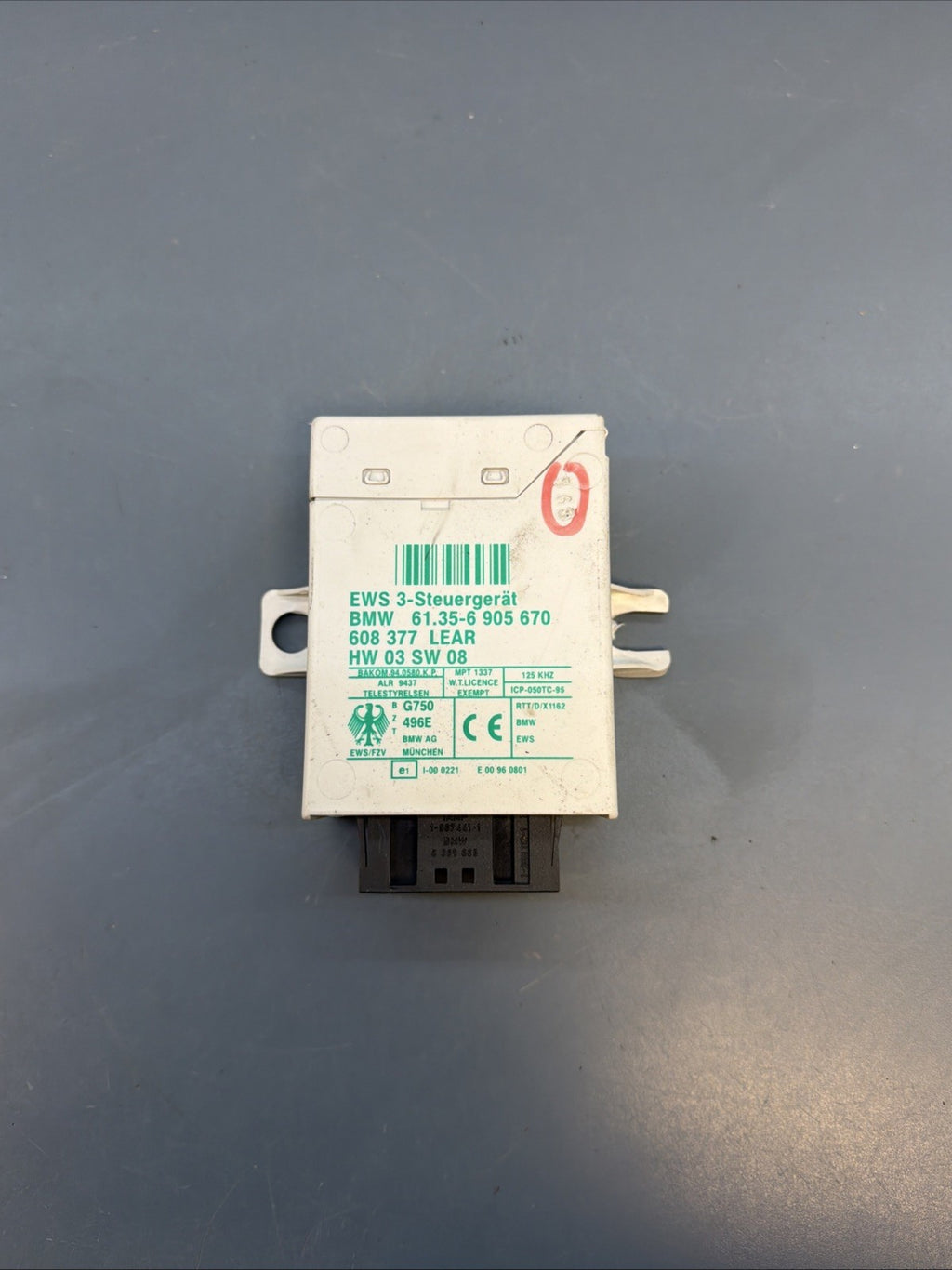 BMW E85 Z4 3.0L M54 DME ENGINE ECU EWS KEY SET  MS45 7527072