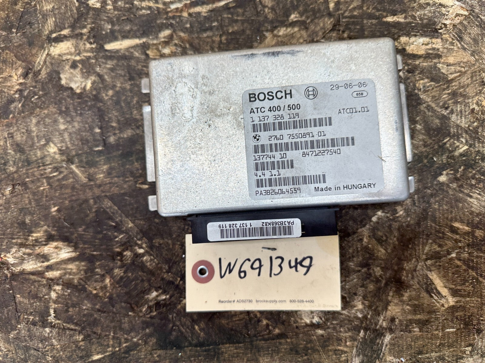BMW 1999-2010 E83 E53 X3 X5 TRANSFER CASE CONTROL UNIT OEM 7550891