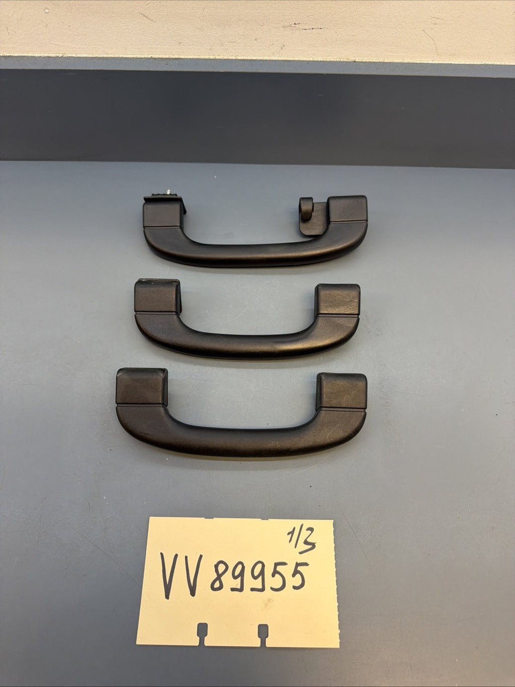 12-15 BMW X1 E84 FRONT LEFT OR RIGHT SIDE UPPER ROOF GRAB HANDLE BLACK 9143516