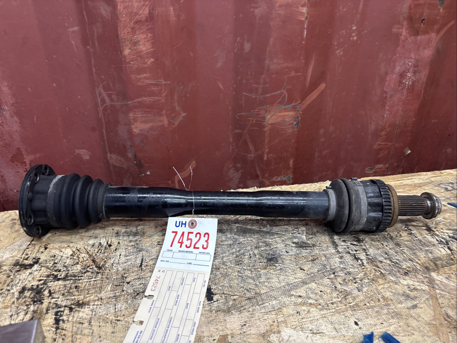 BMW OEM CV AXLE REAR LEFT  3 SERIES E46 USED M54 ENGINE 1999-2005 3321 1229757