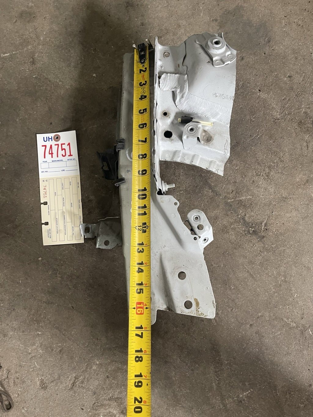 07-13 BMW E92 E93 328 335 M3 Front Right Fender Apron SECTION OEM