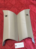 11–17 BMW X3 F25 Rear Left & Right Upper C-Pillar Trim 9169309 9169310 BEIGE