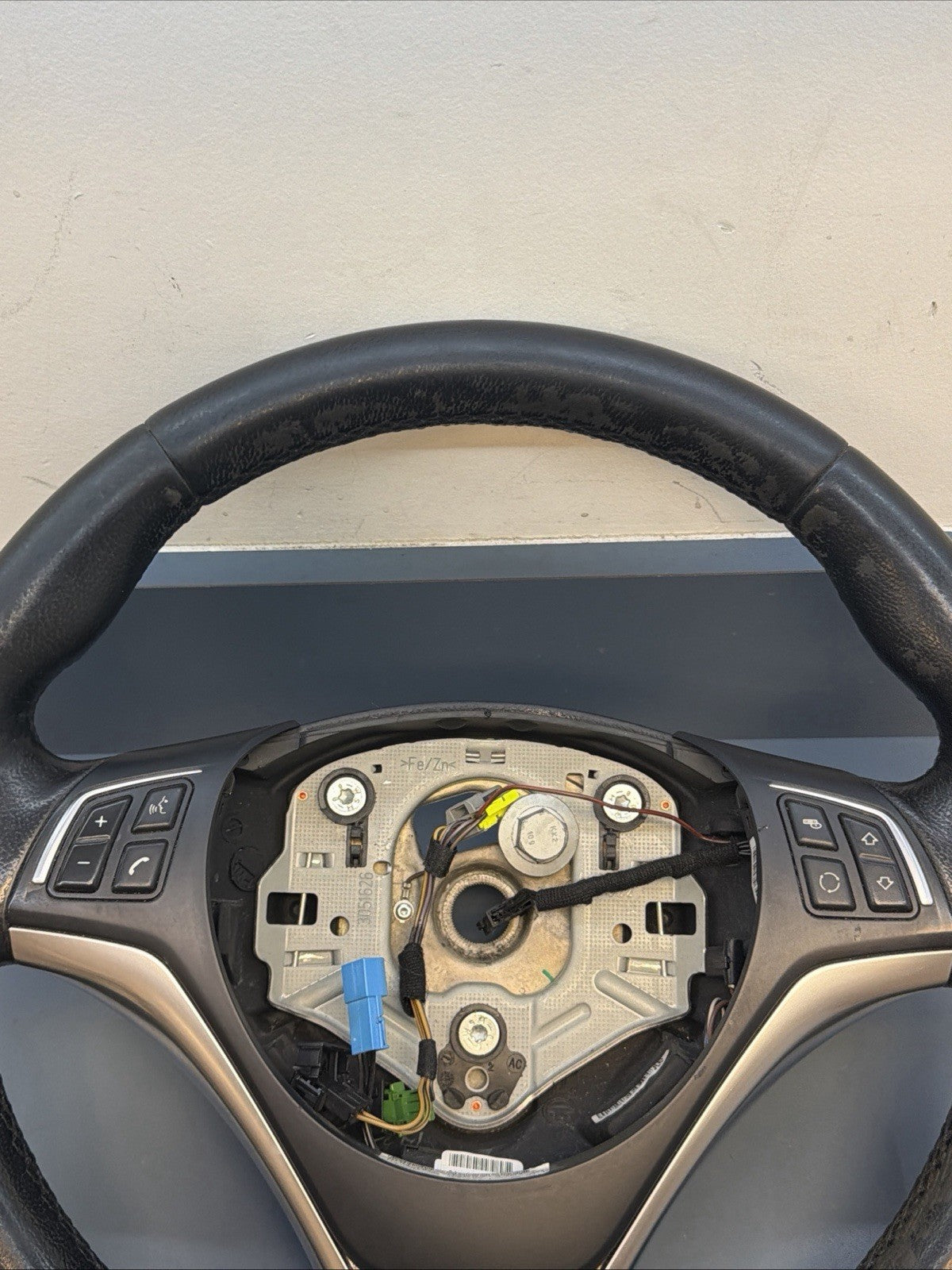 11-15 BMW X1 E84 Sport Steering Wheel Heated Leather W/O Paddles LCI OEM 6853133