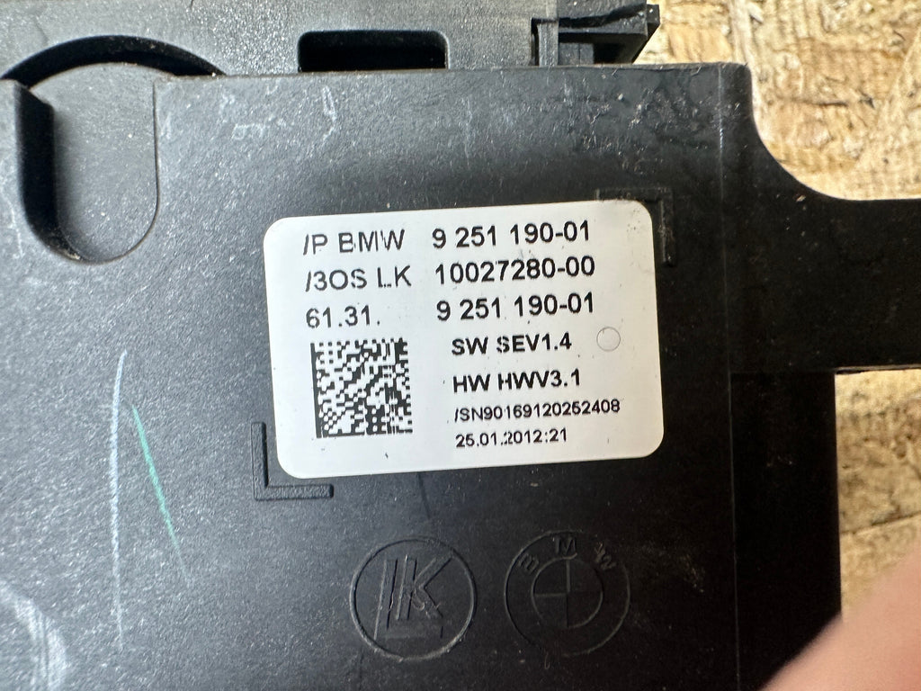 BMW 09-18 5/6 SERIES X3 X4 AUTOMATIC TRANSMISSION GEAR SELECTOR OEM 9251190