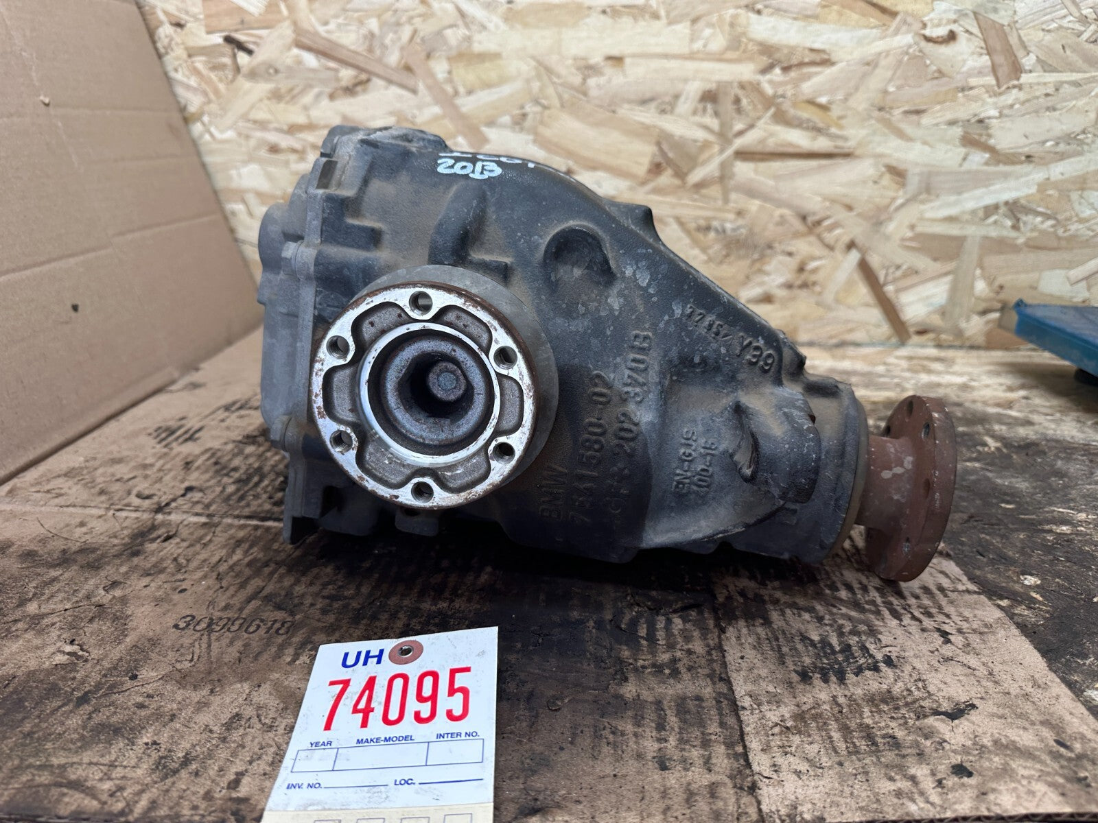 BMW E88 1 SERIES REAR DIFFERENTIAL FINAL 3.73 DRIVE OEM 7591107/7541580/7591014
