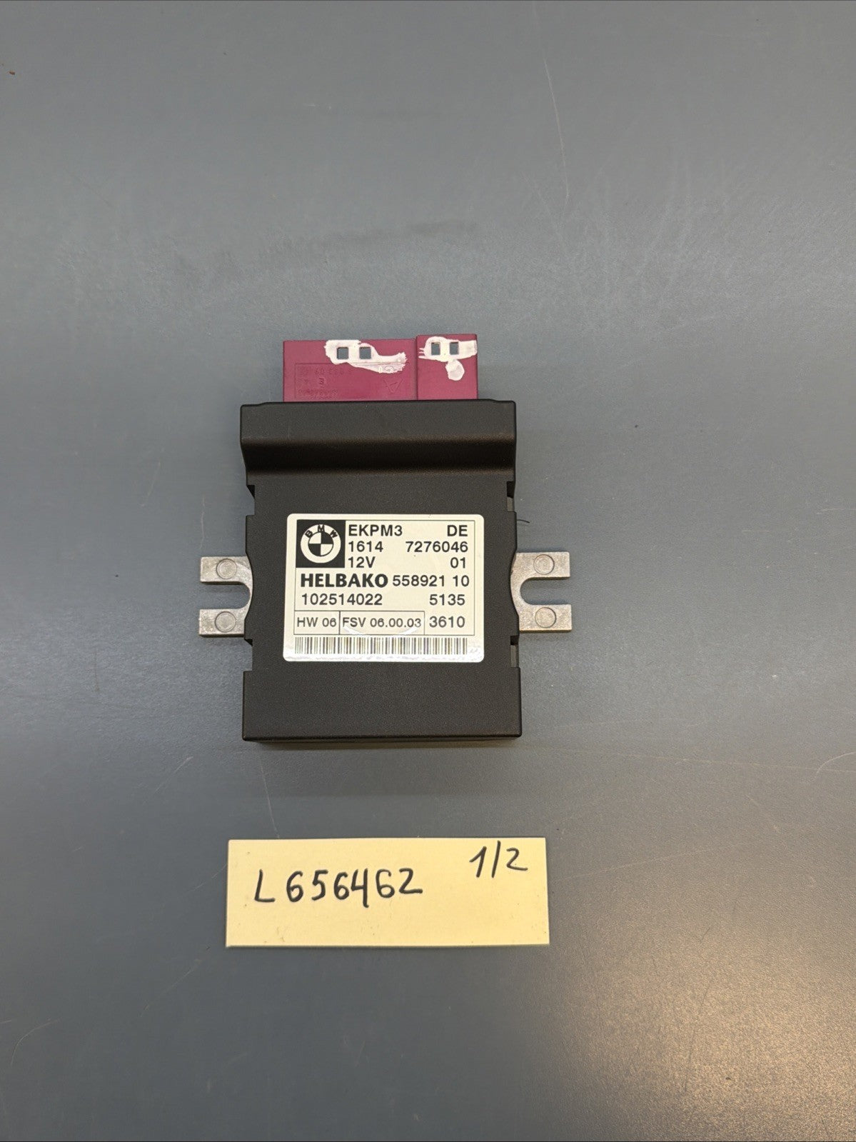 06-14 BMW E90 E92 E91 E88 E70 E71 E84 E89 Fuel Pump Control Module 7209286 EKPM3