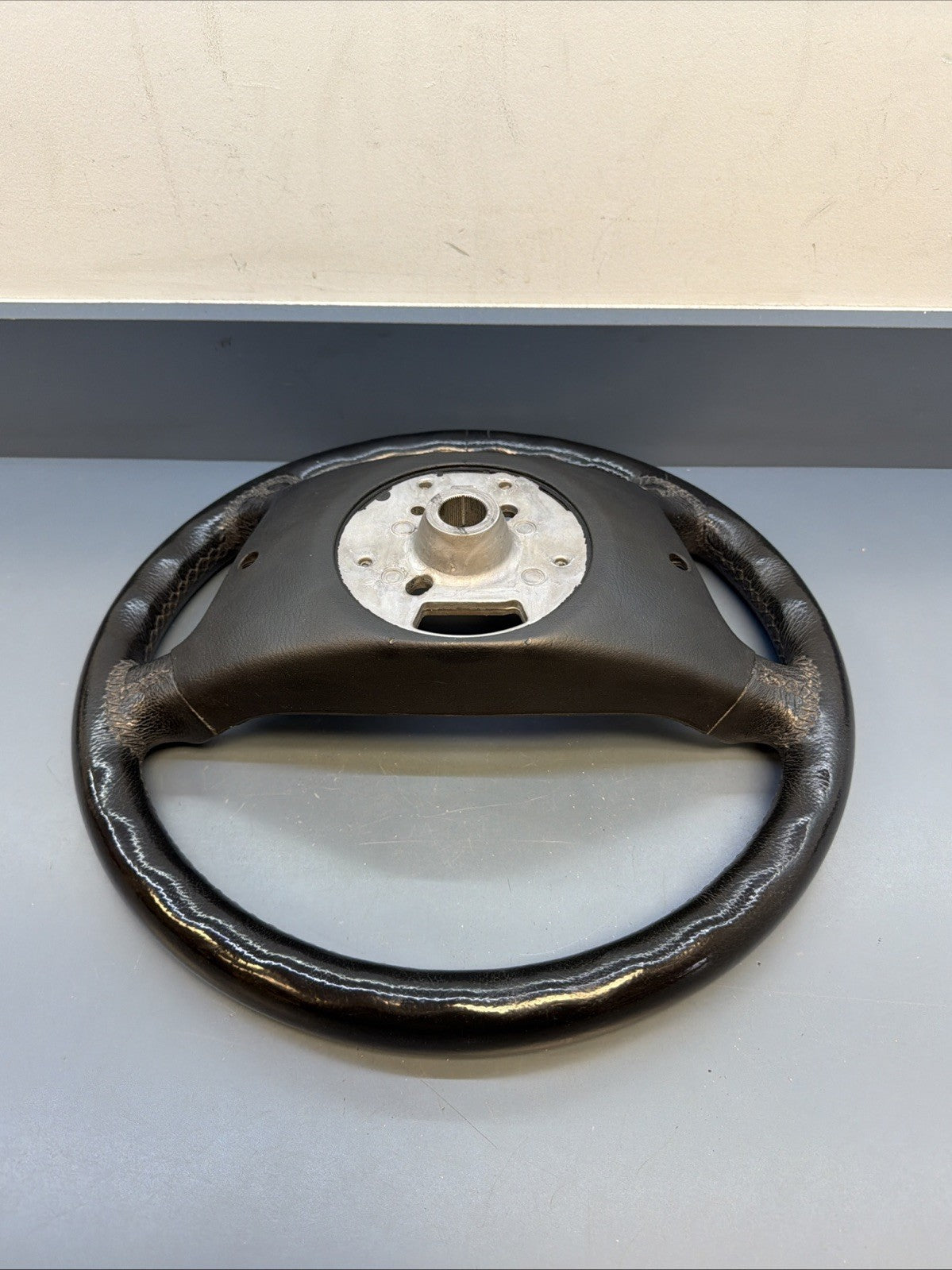 99-06 BMW OEM 330XI STEERING WHEEL W/O CONTROL SWITCHES LEATHER BLACK 6753947
