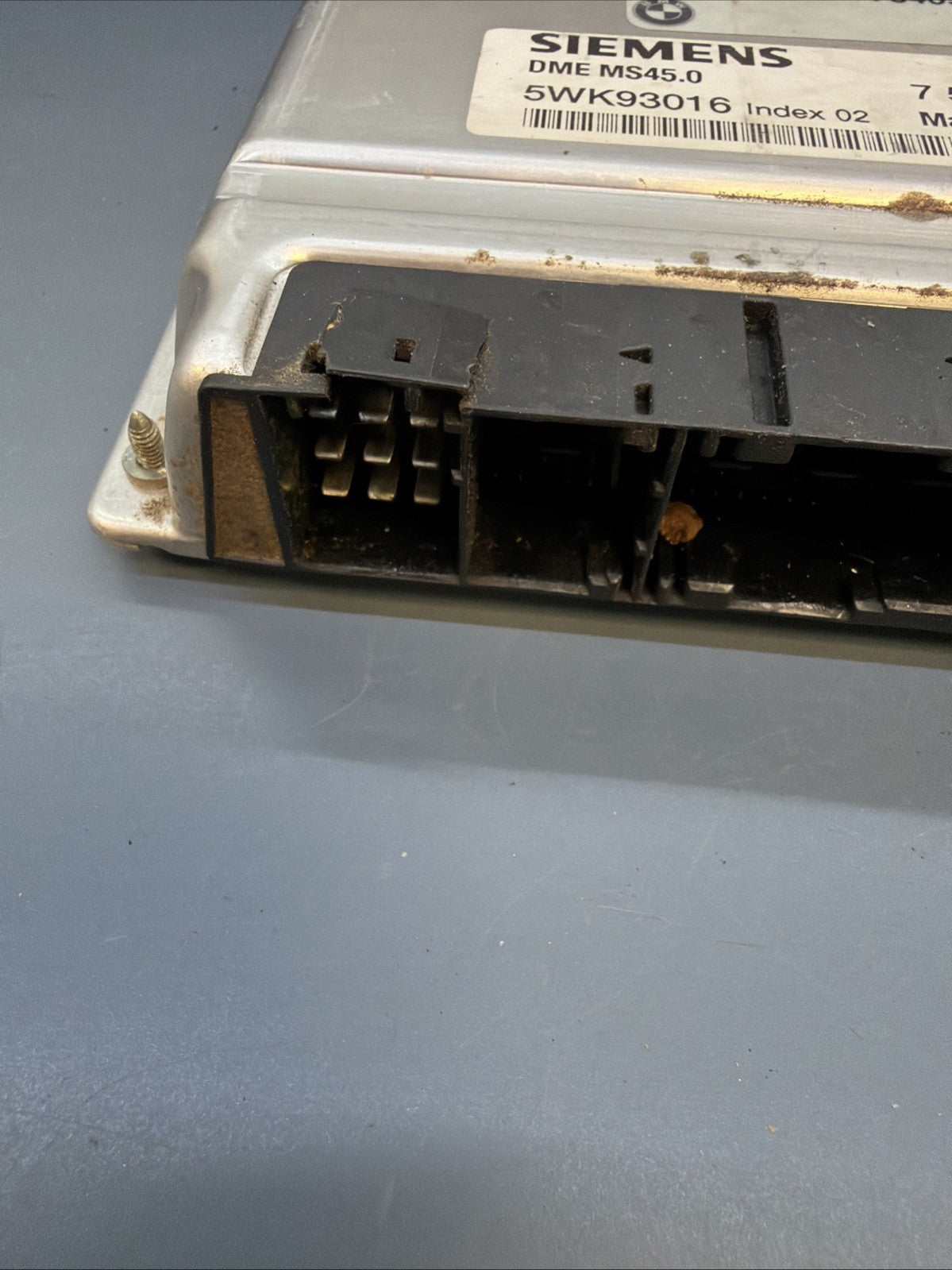 2004 2005 2006 Bmw X3 ECU ECM Engine Control Module Computer OEM 7533651 MS45