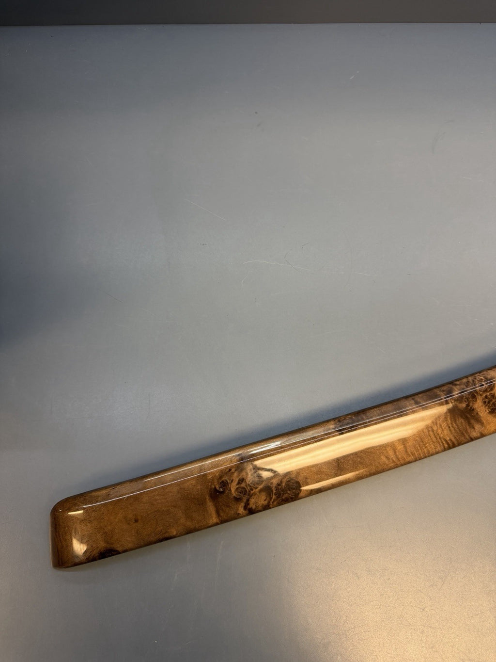 BMW 3 E92 E93 Passenger Side Strip Right Door Wood Trim Poplar Grain 6958240