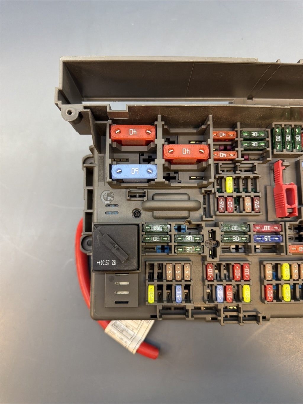 08-13 BMW 328i 335i E90 E92 E93 Front Power Distribution Fuse Box 9119444 OEM
