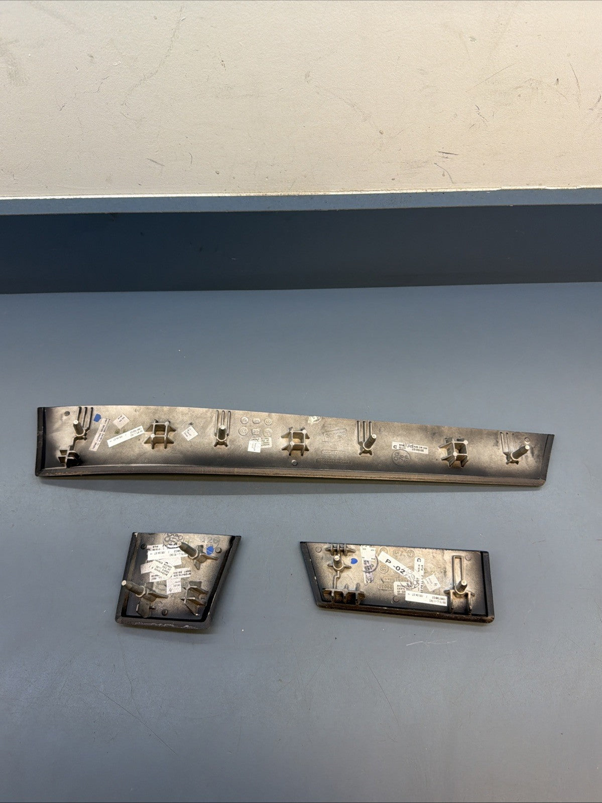 2004-2010 BMW E83 X3 Front Interior Dash Trim Set Woodgrain OEM 1385796