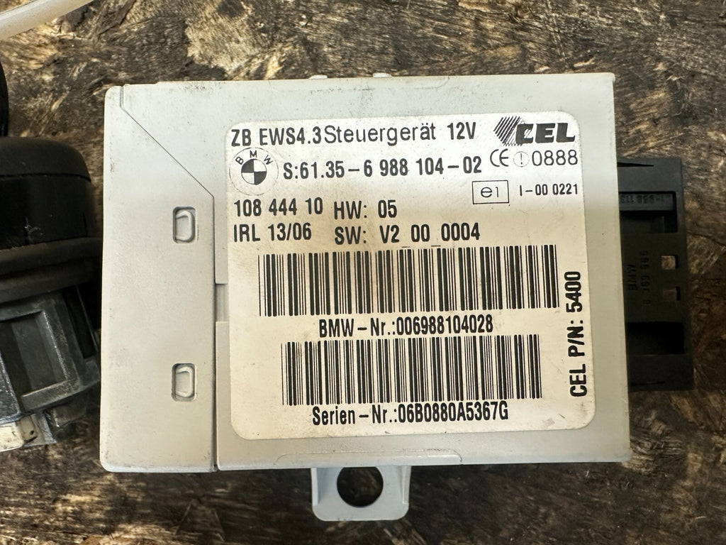 BMW 2003-2006 E83 ECU+CAS(IMMOBILIZER)+KEY VIN MATCHED SET OEM 6988104+7561382