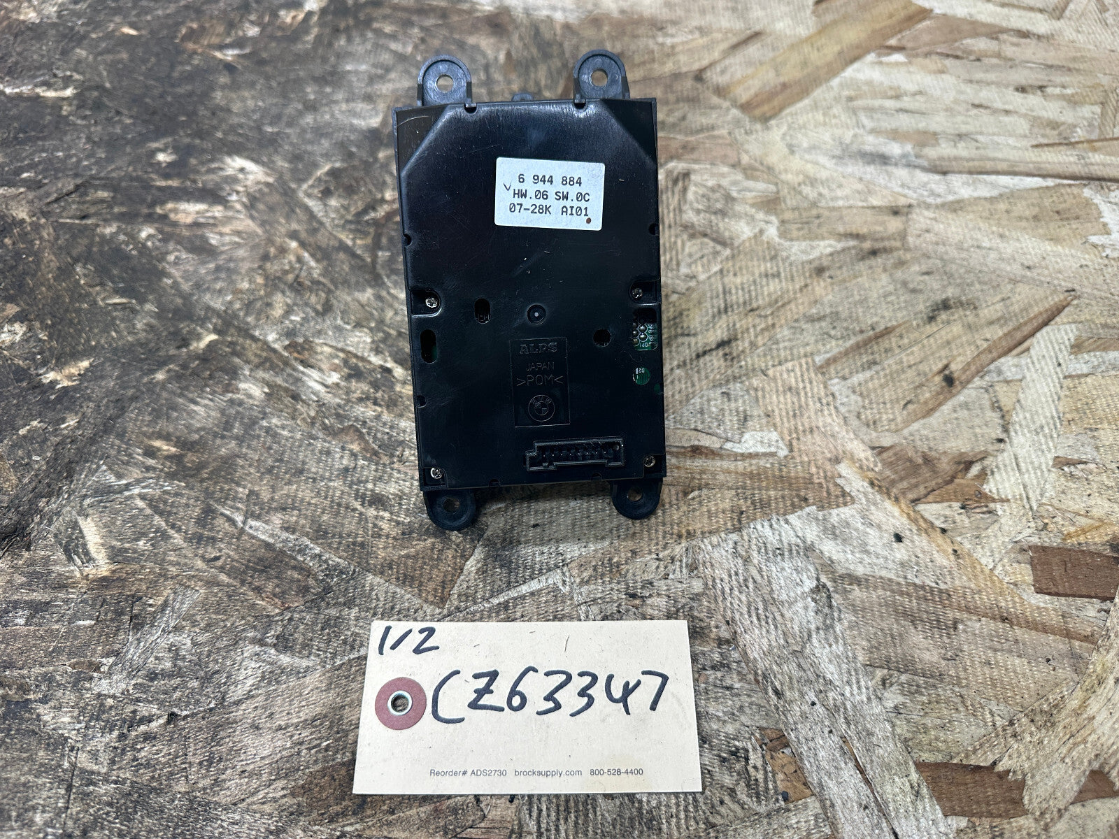 BMW 2004-2010 E60 E63 5/6 SERIES iDrive CONTROLLER KNOB OEM 6944884