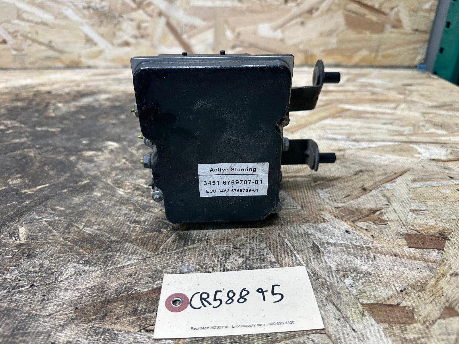 BMW 03-10 E60 5 SERIES ABS BRAKE PUMP+CONTROL MONITOR OEM 6769707/6758743
