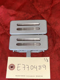 06-11 BMW E60,E61,E90,E91,E92 SUN VISOR INTERIOR LIGHT 6962011 SET OF 2 GREY