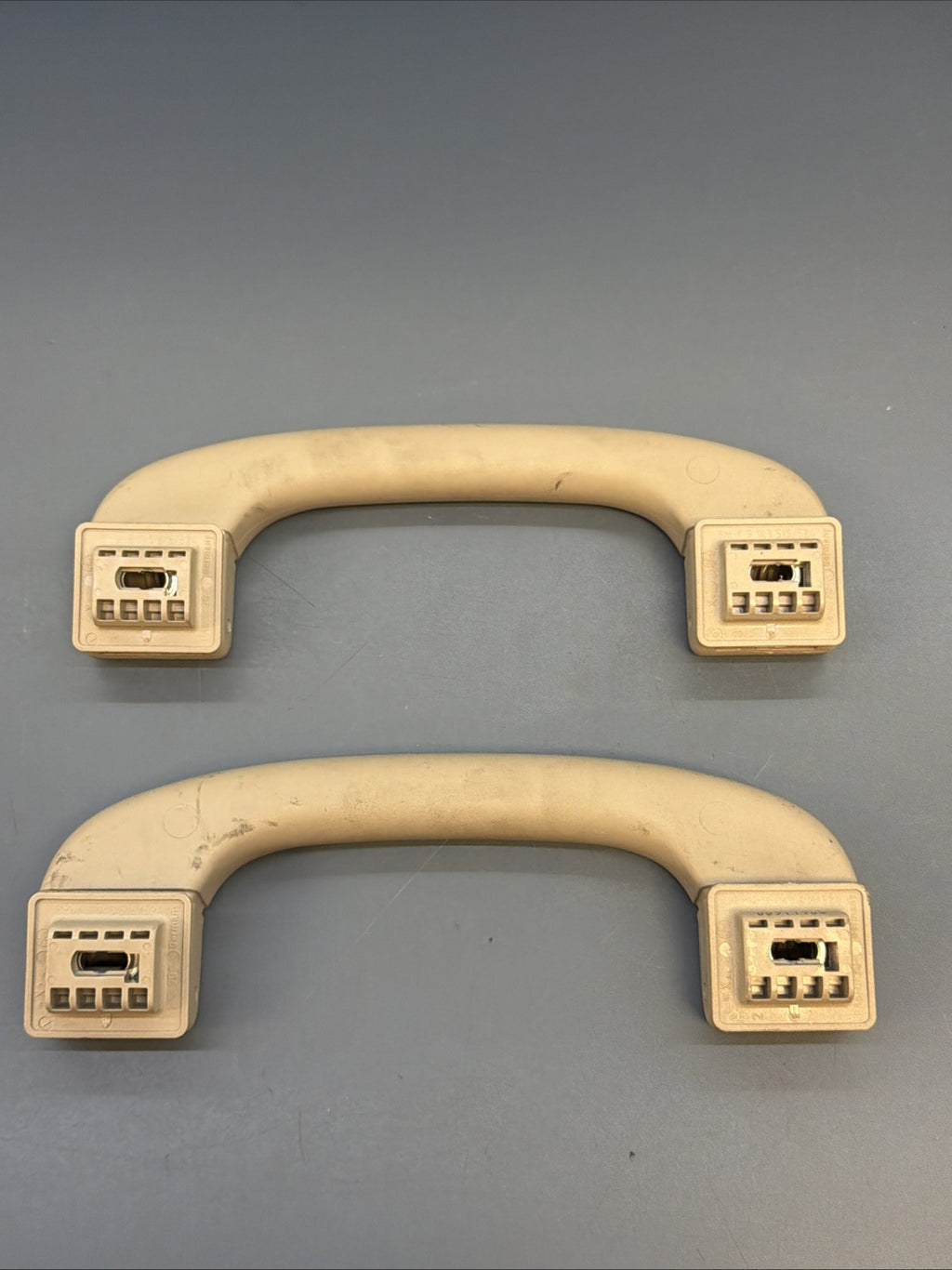 07-13 BMW 335i E90 E91 E92 Front Left Right Interior Grab Handle Pair 9143516
